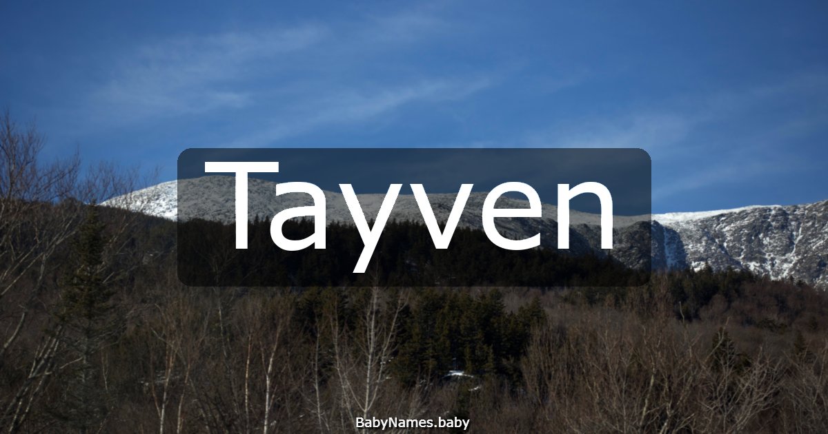 Tayven