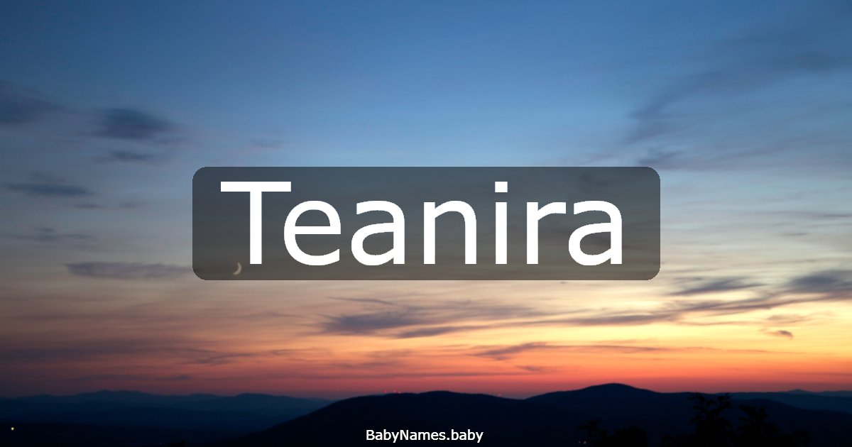 Teanira