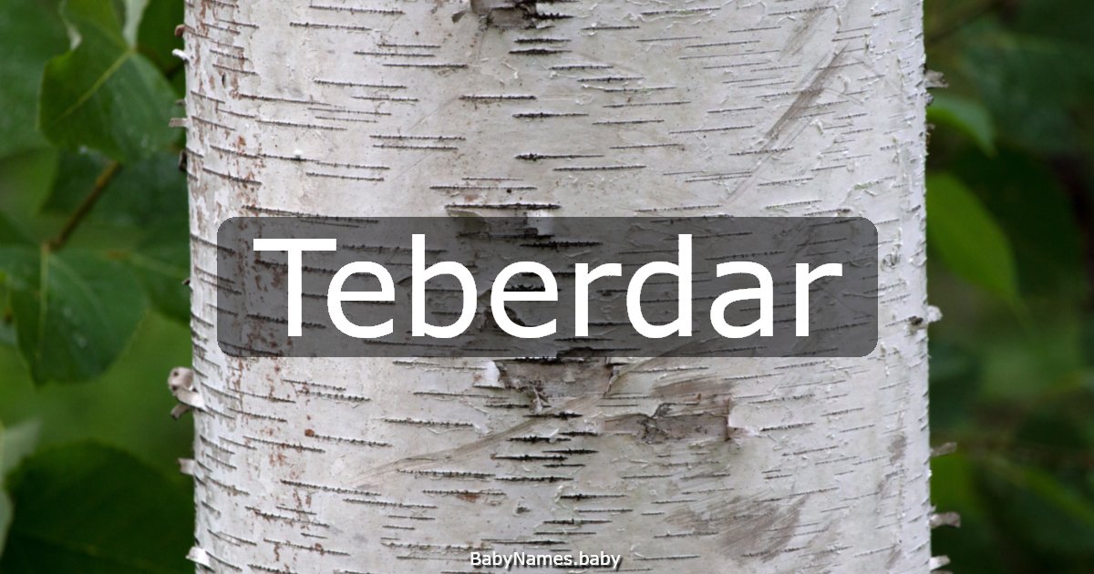 Teberdar