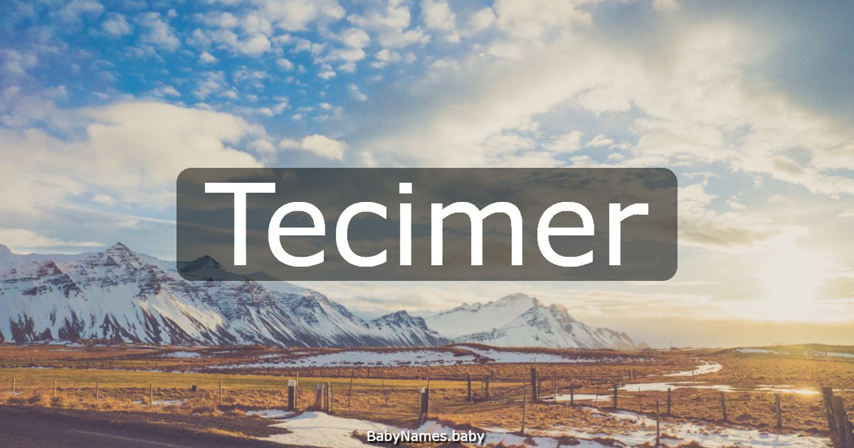 Tecimer