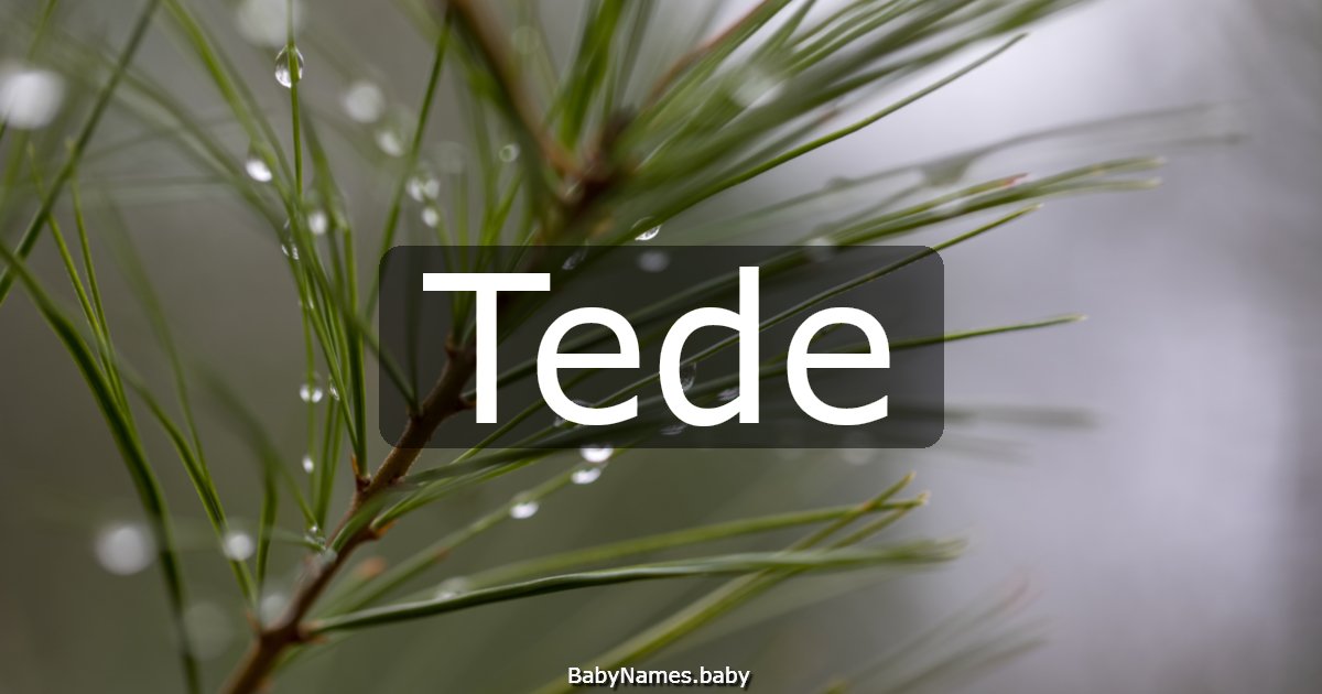 Tede