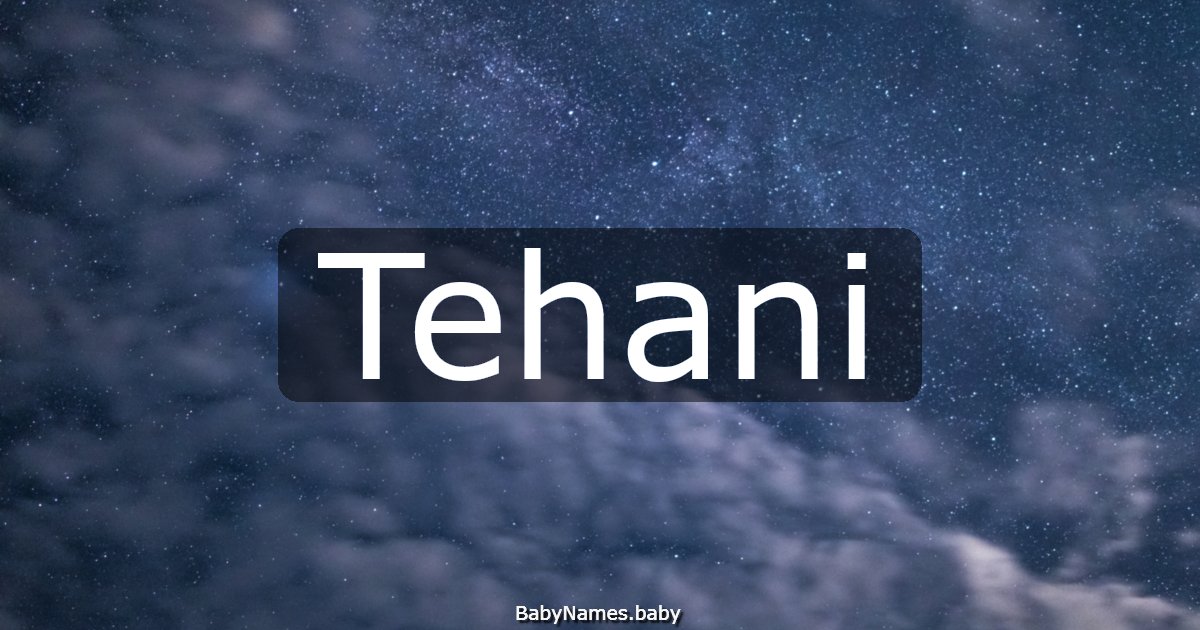 Tehani
