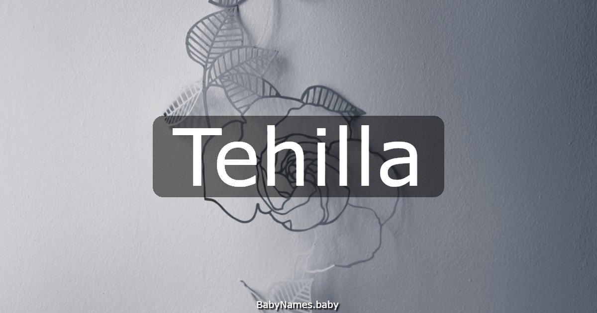 Tehilla