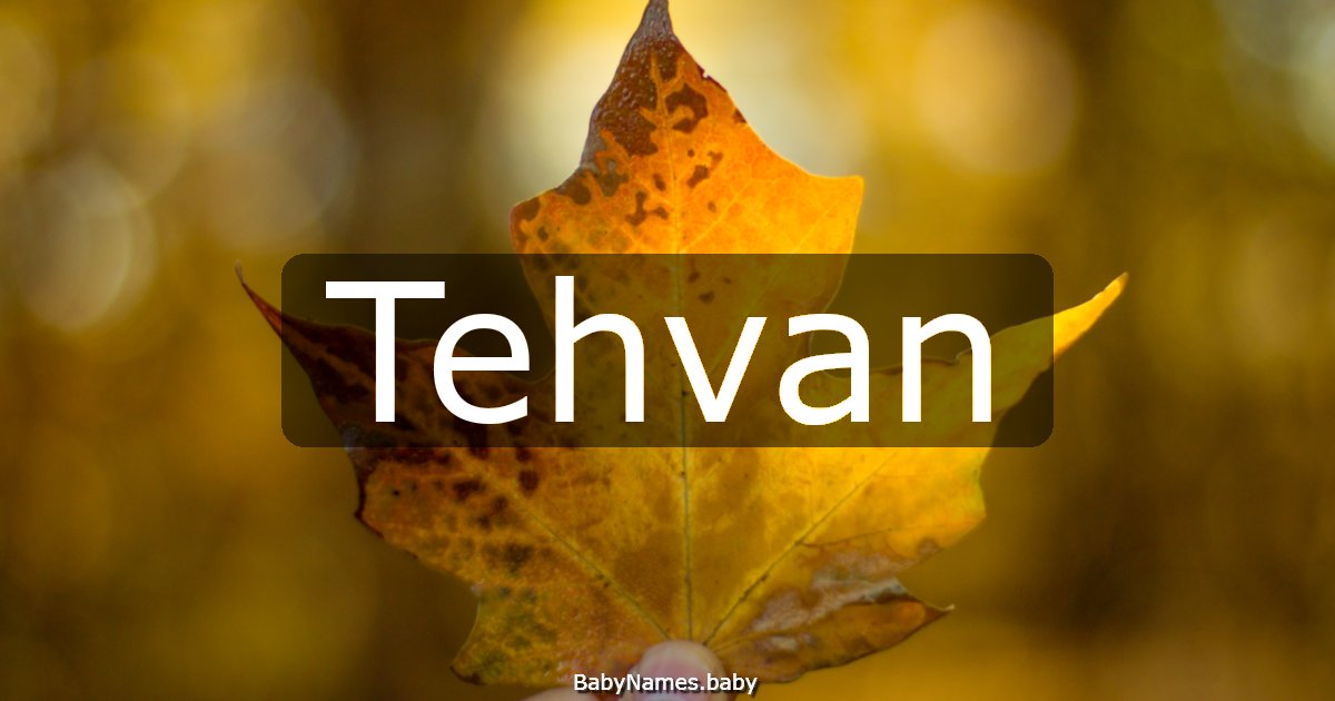 Tehvan