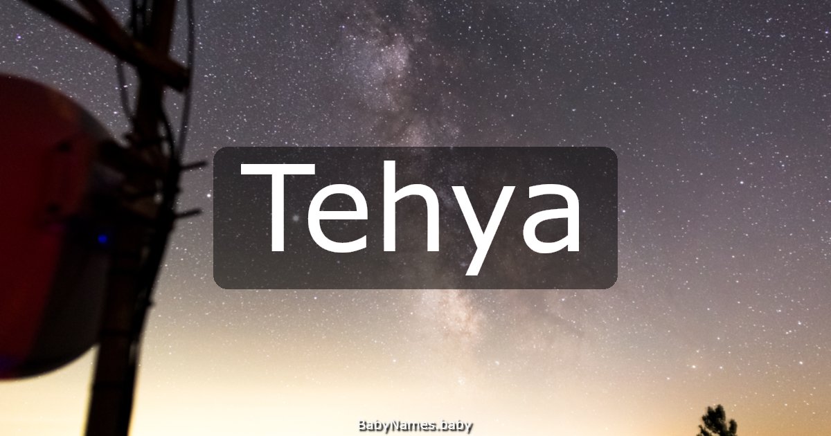 Tehya