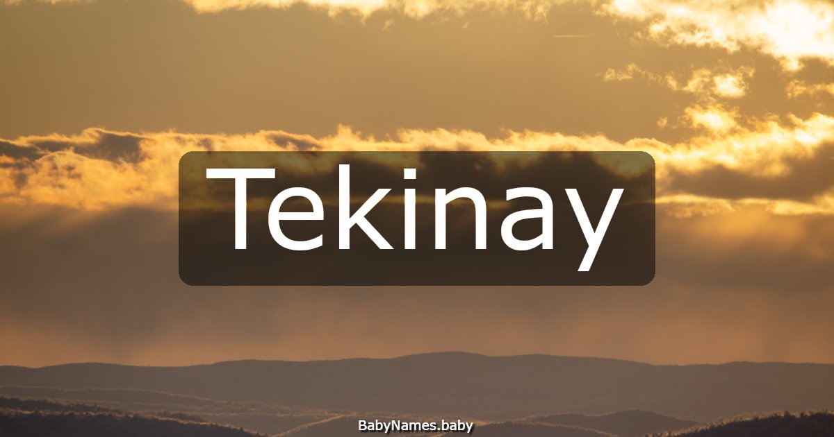 Tekinay