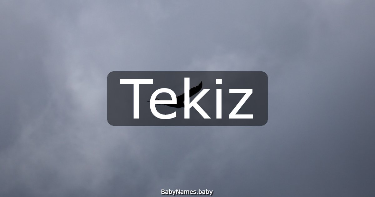 Tekiz