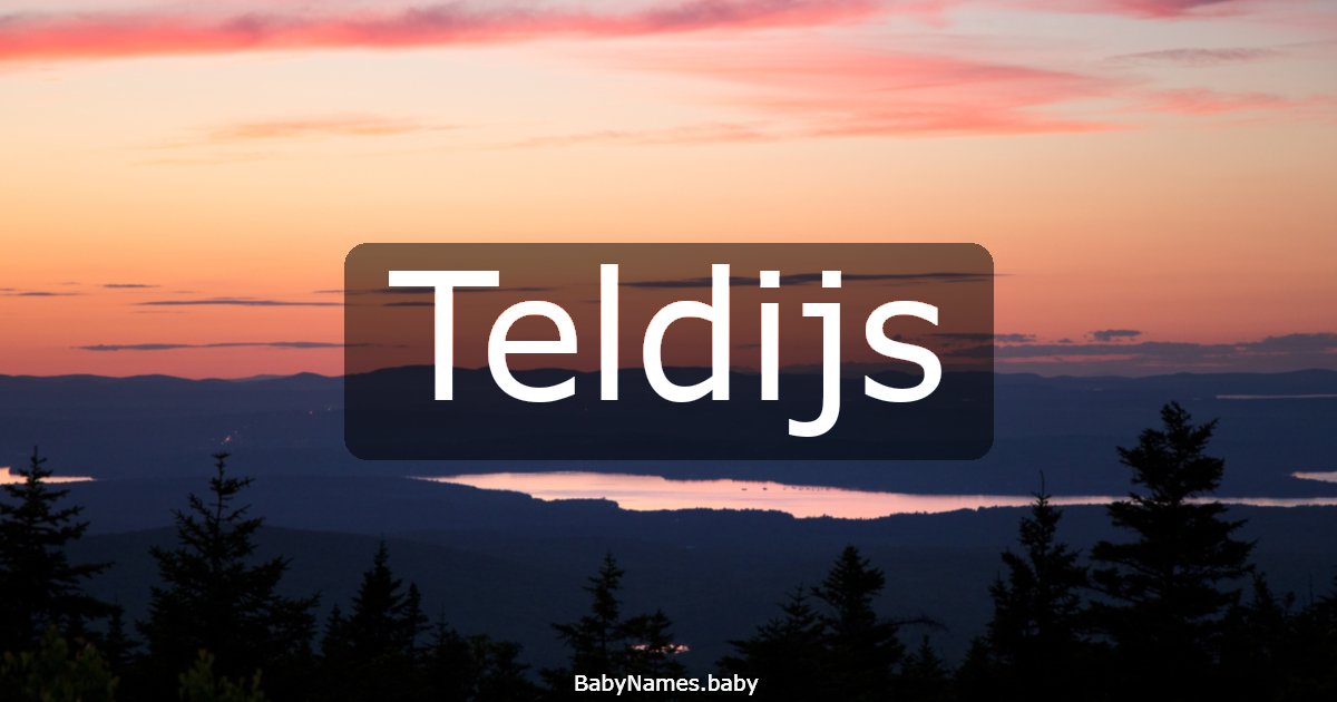 Teldijs
