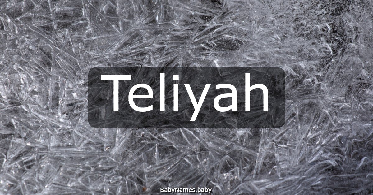 Teliyah