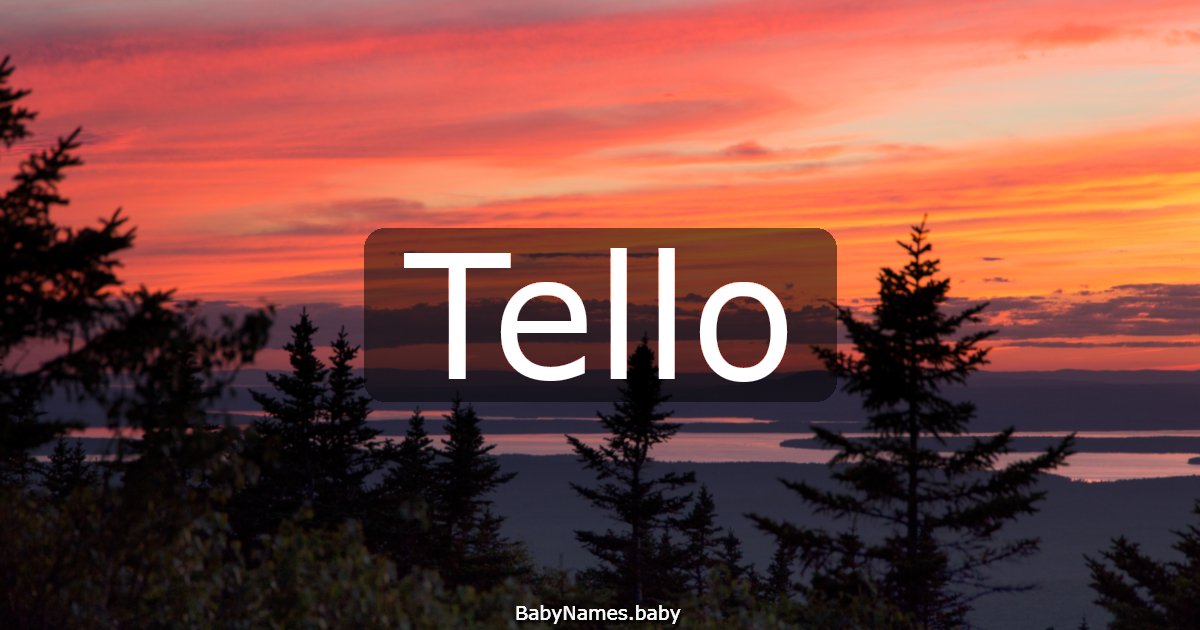 Tello