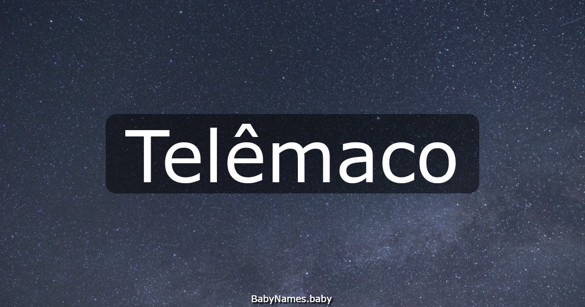 Telêmaco