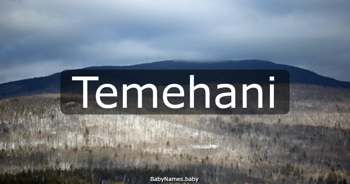 Temehani