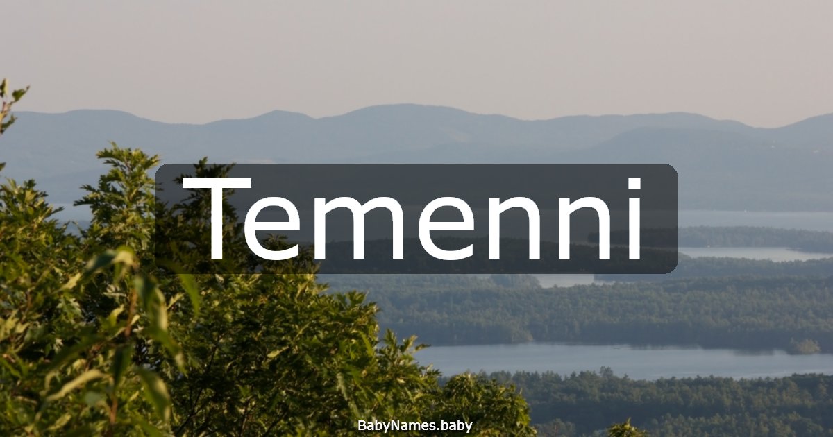 Temenni