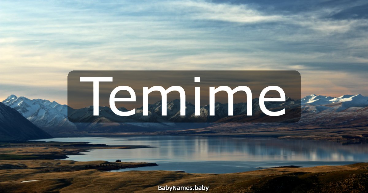 Temime