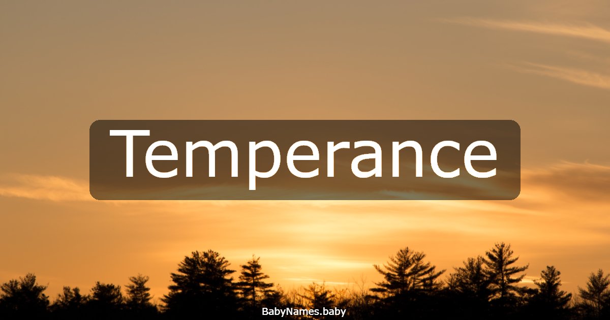 Temperance