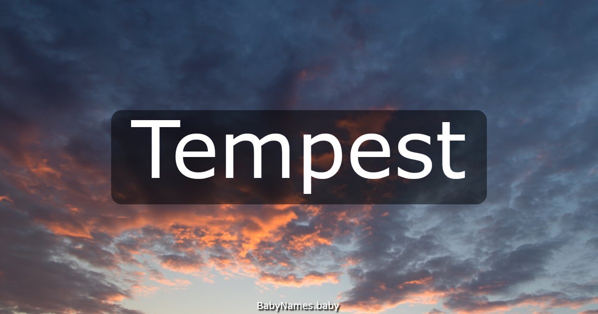 Tempest