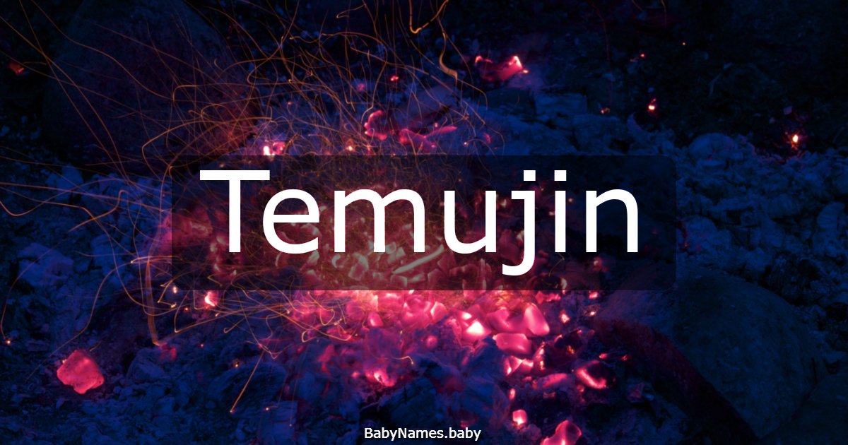 Temujin
