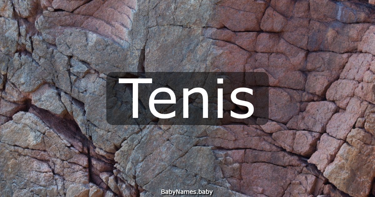 Tenis