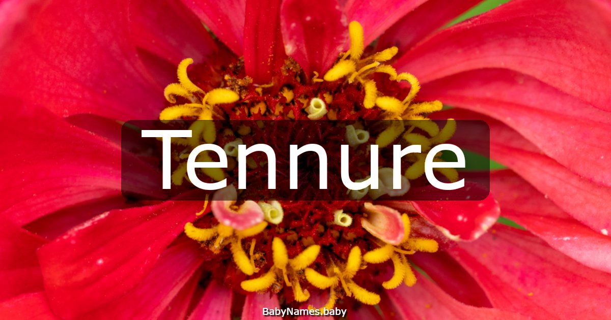 Tennure