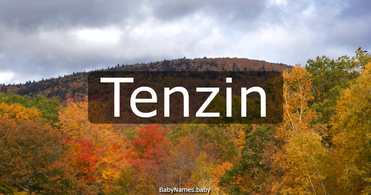 Tenzin