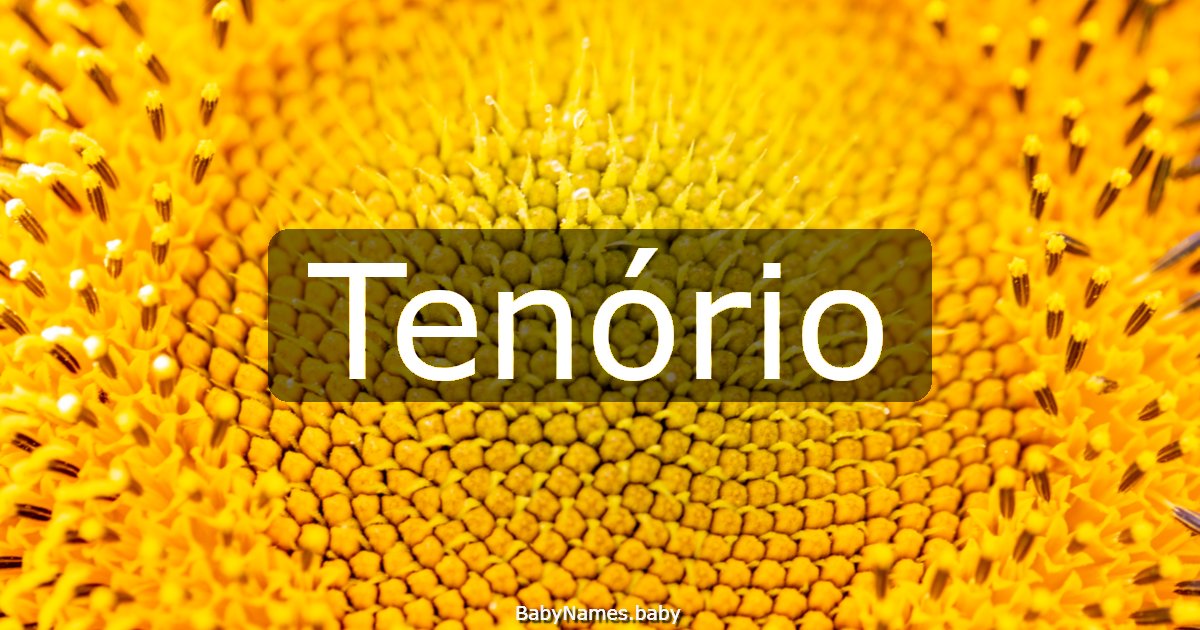 Tenório