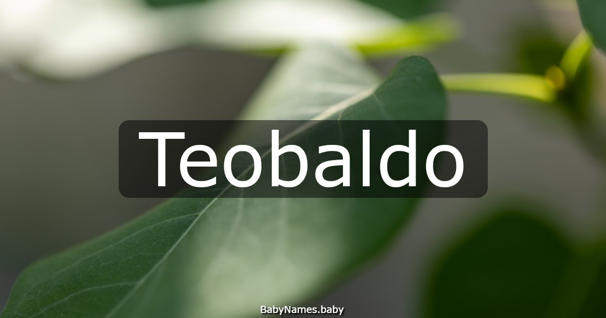 Teobaldo
