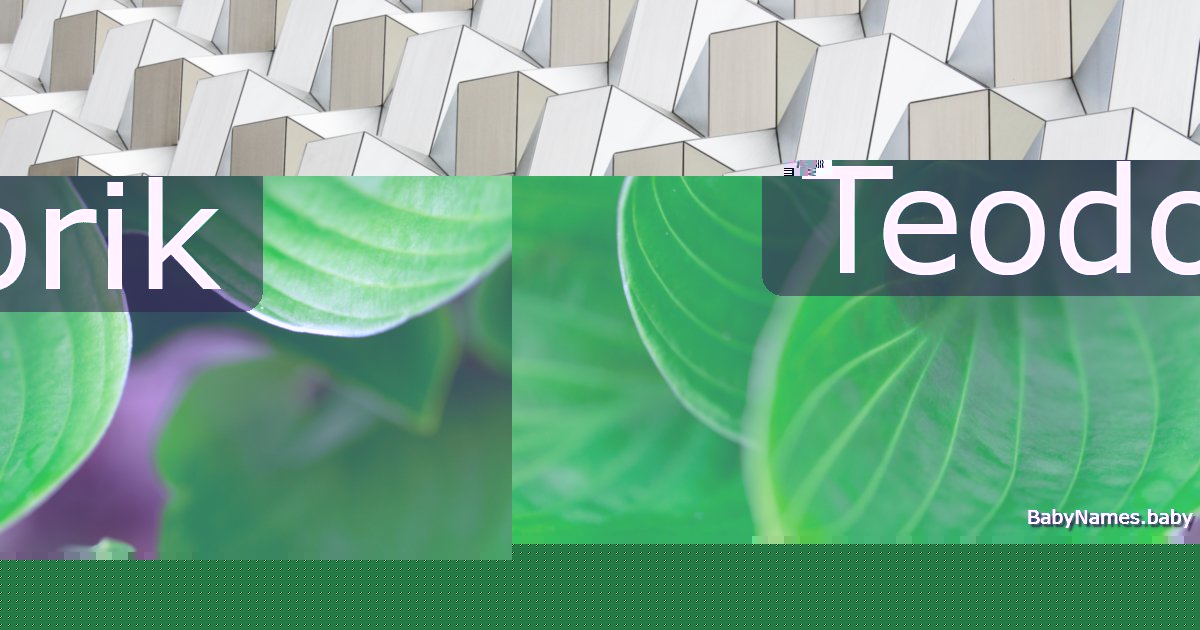 Teodorik