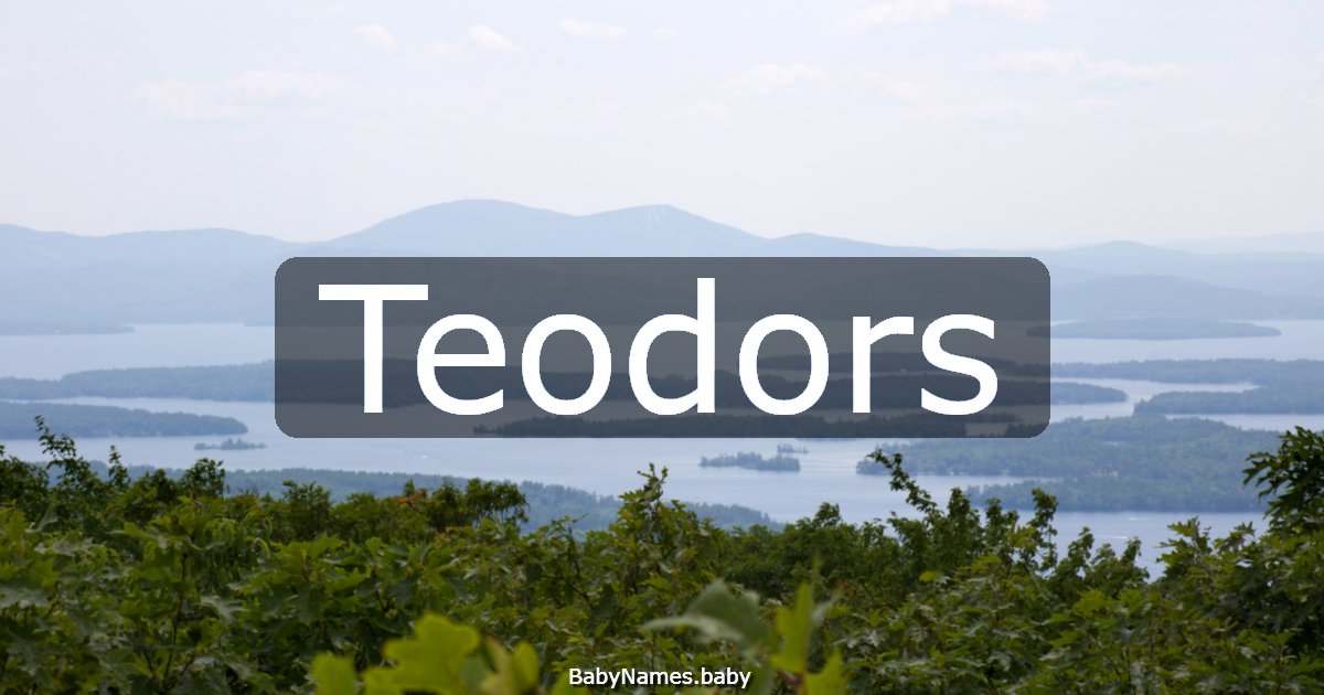 Teodors