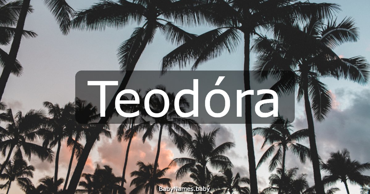 Teodóra