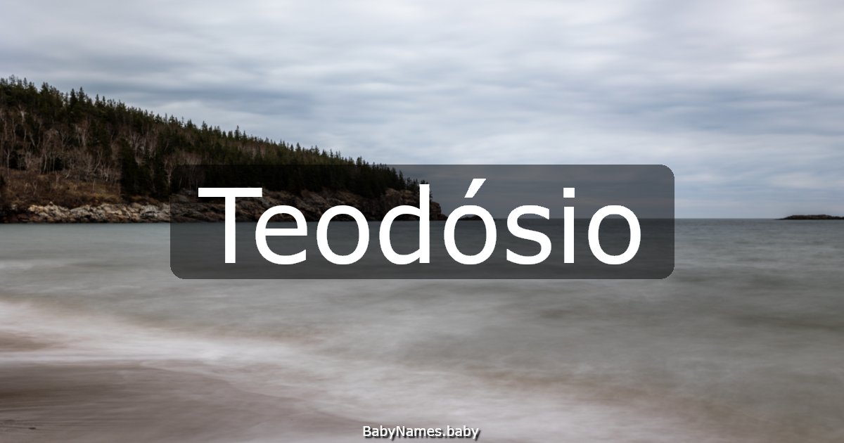 Teodósio