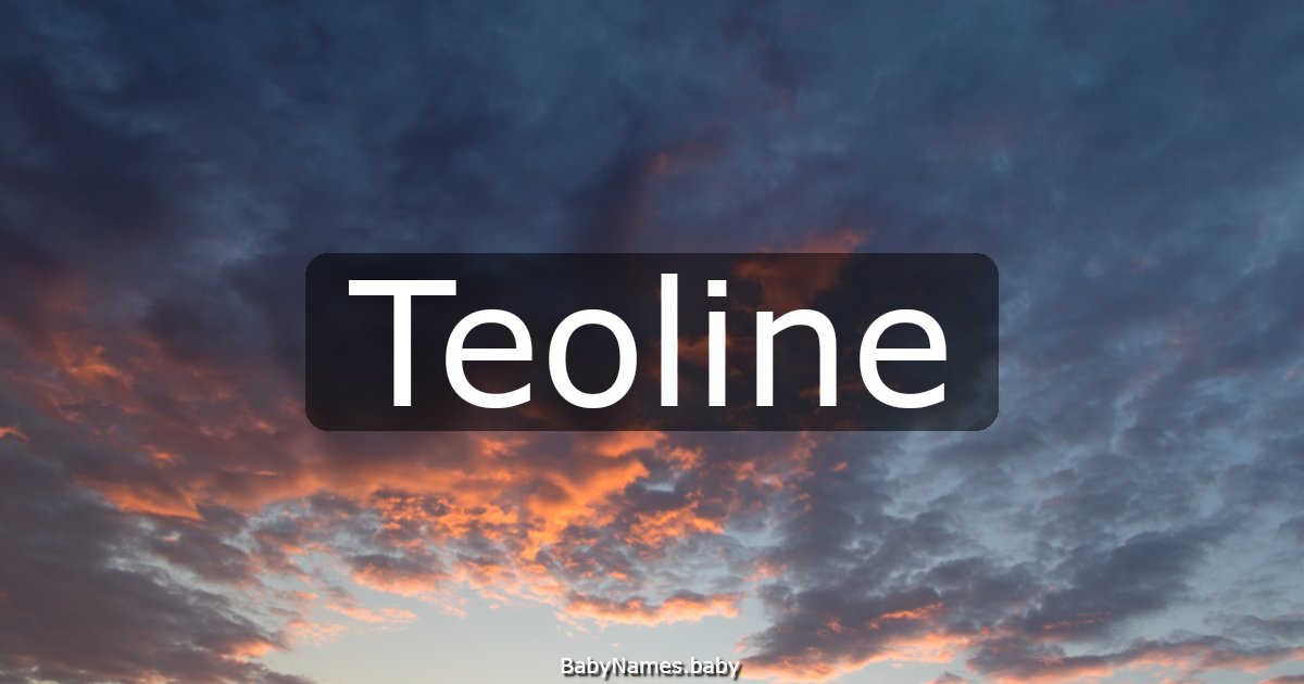 Teoline