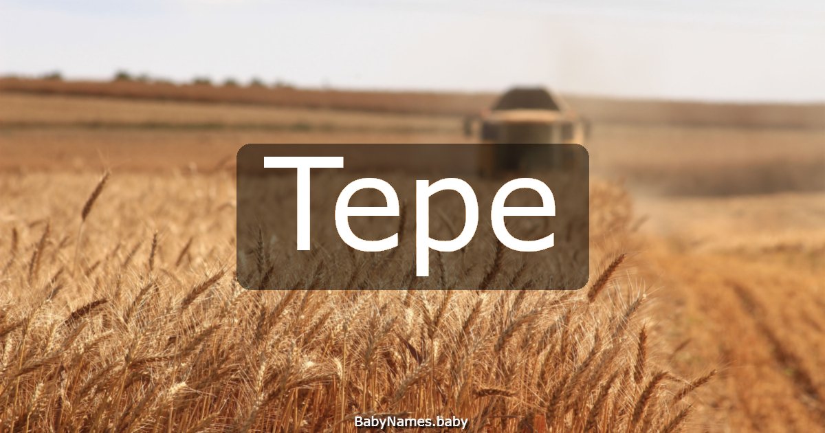 Tepe