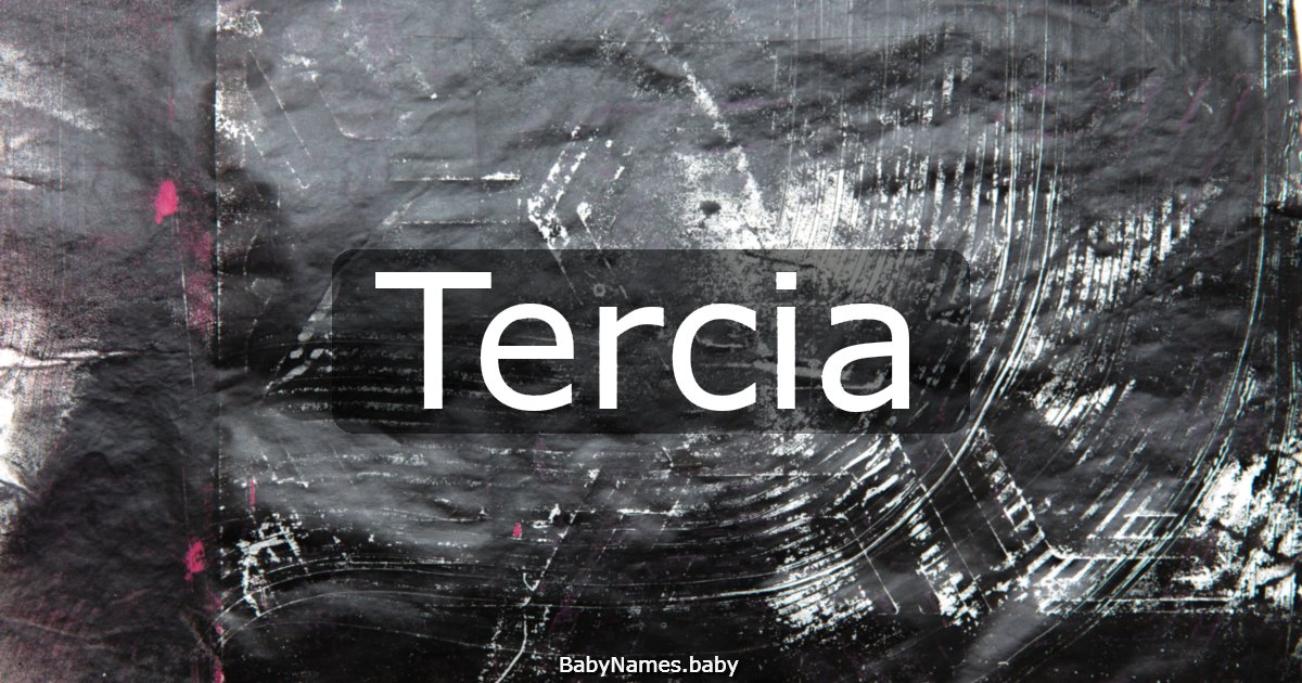 Tercia