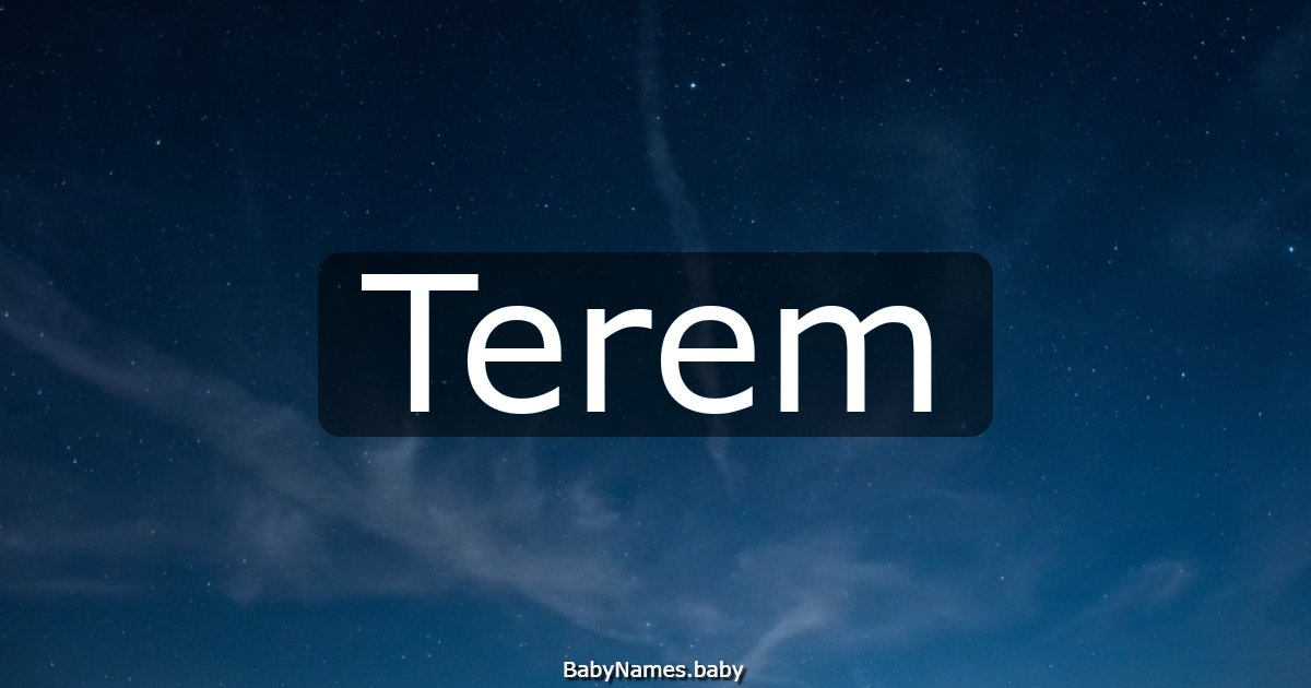 Terem