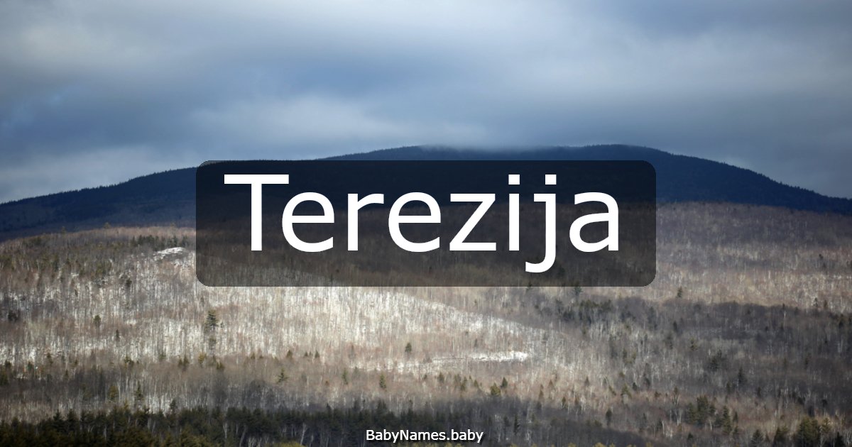 Terezija