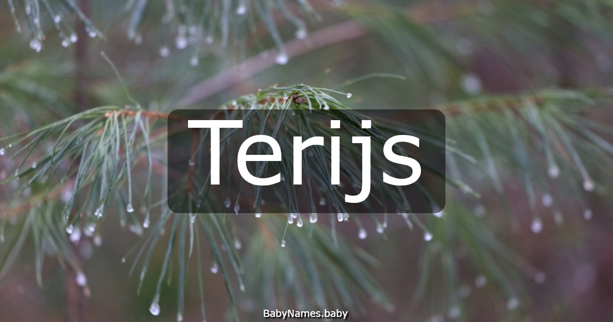 Terijs