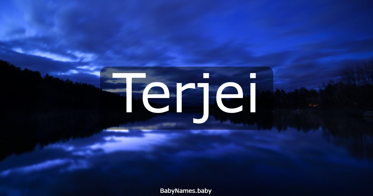 Terjei