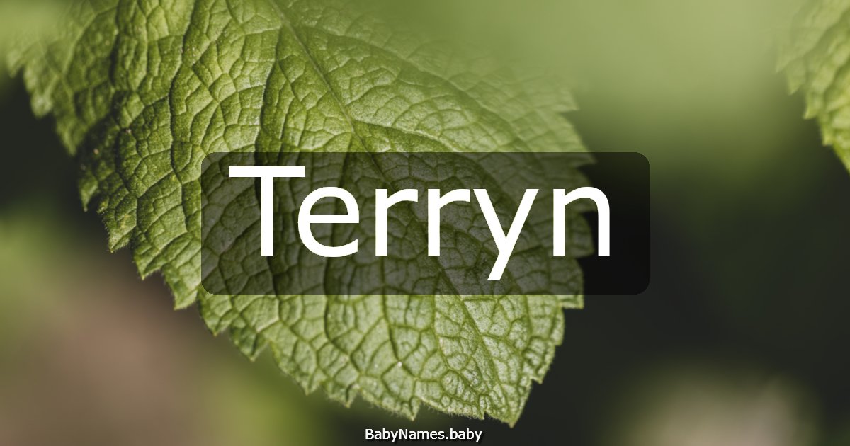 Terryn
