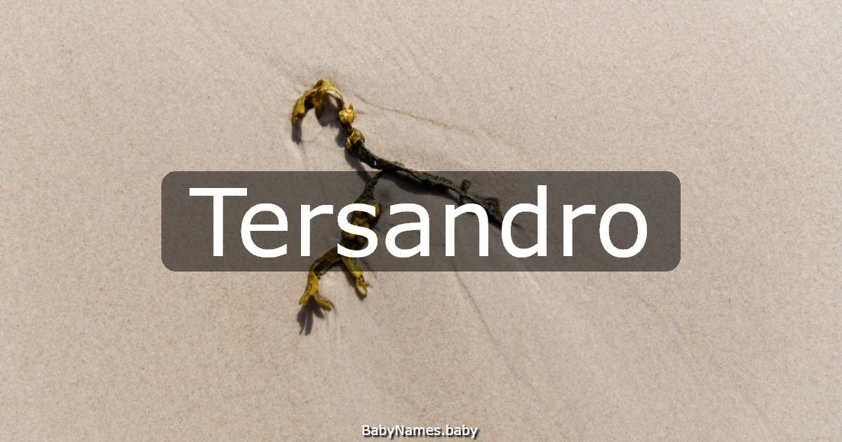 Tersandro