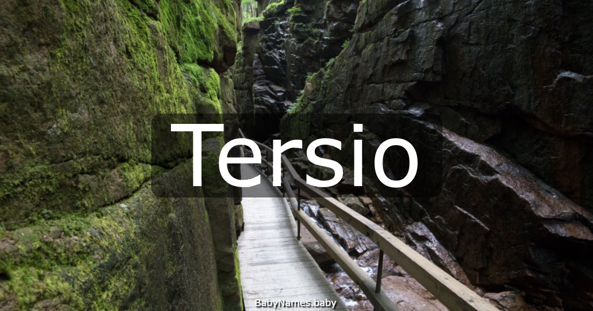 Tersio