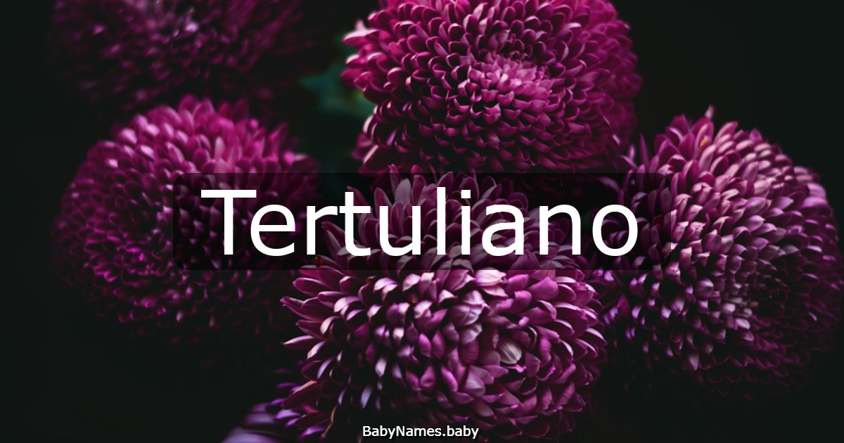 Tertuliano
