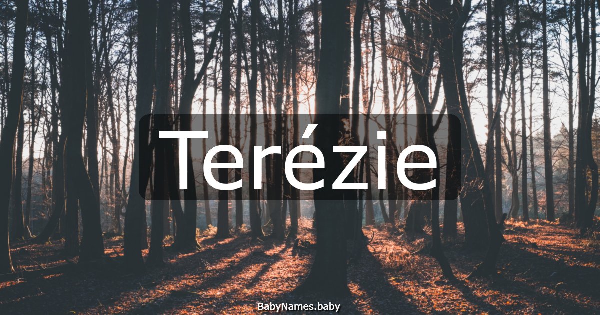 Terézie
