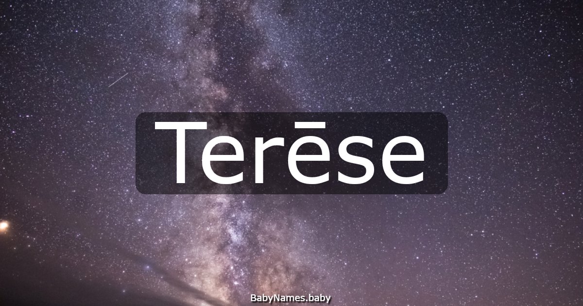 Terēse