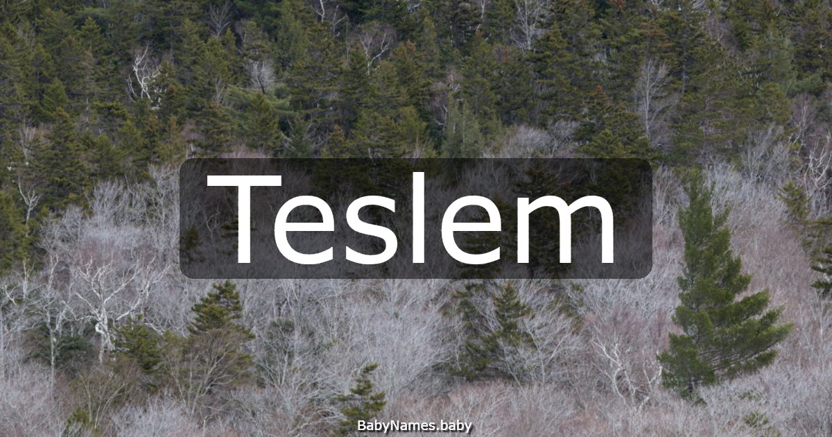 Teslem