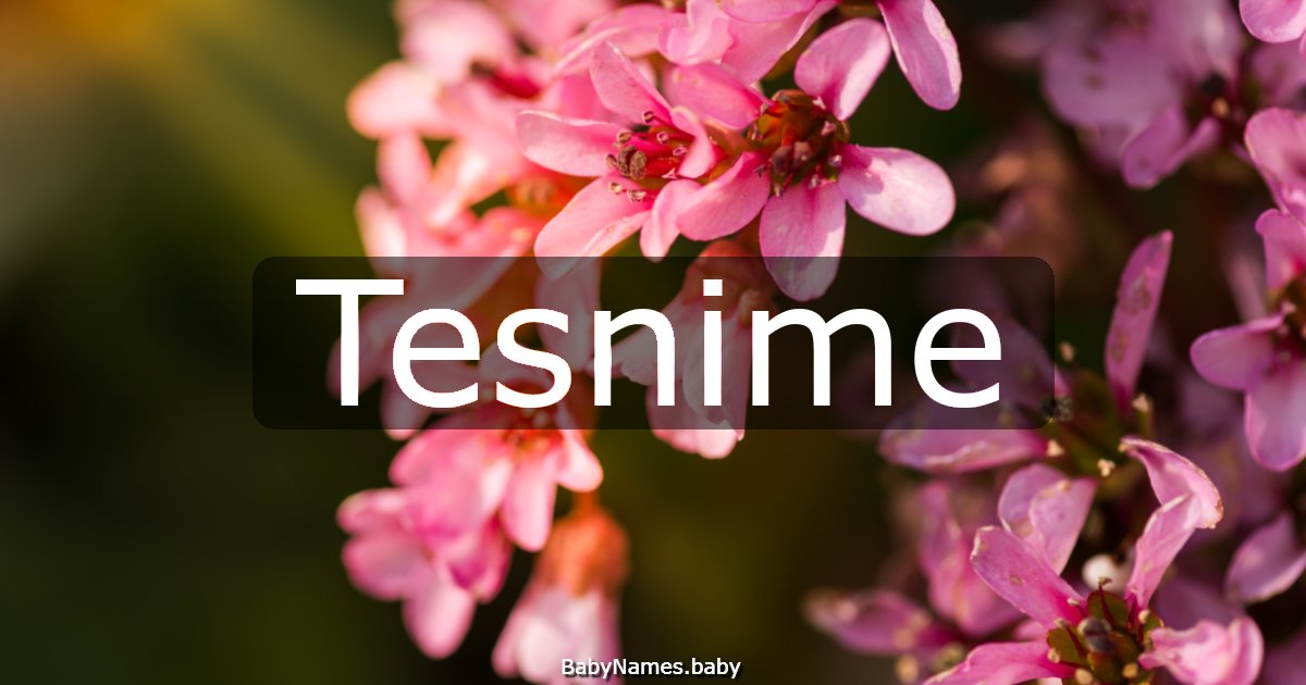 Tesnime