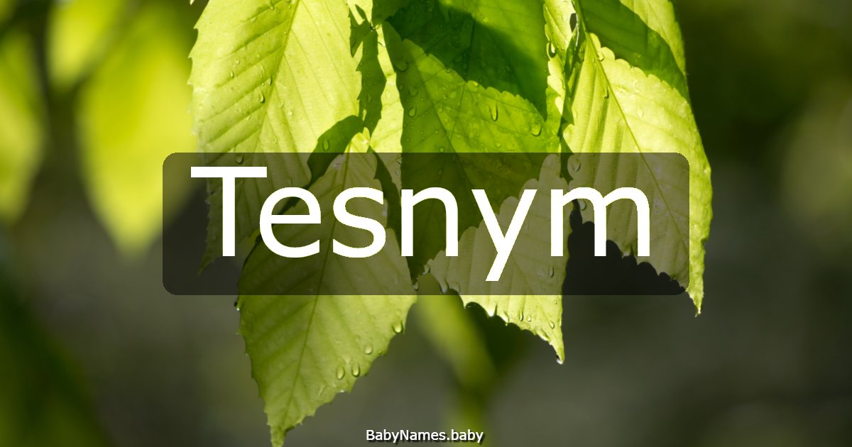 Tesnym