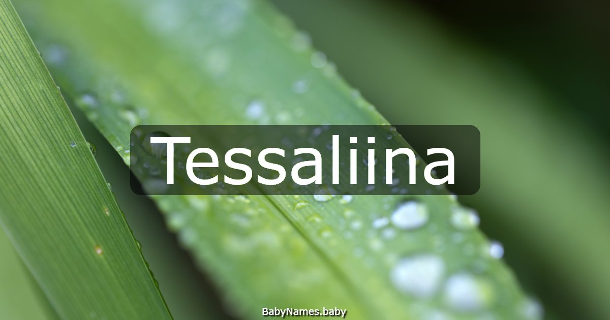 Tessaliina