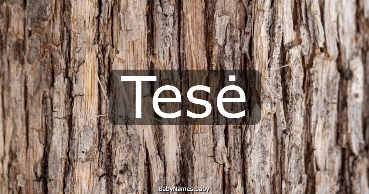 Tesė