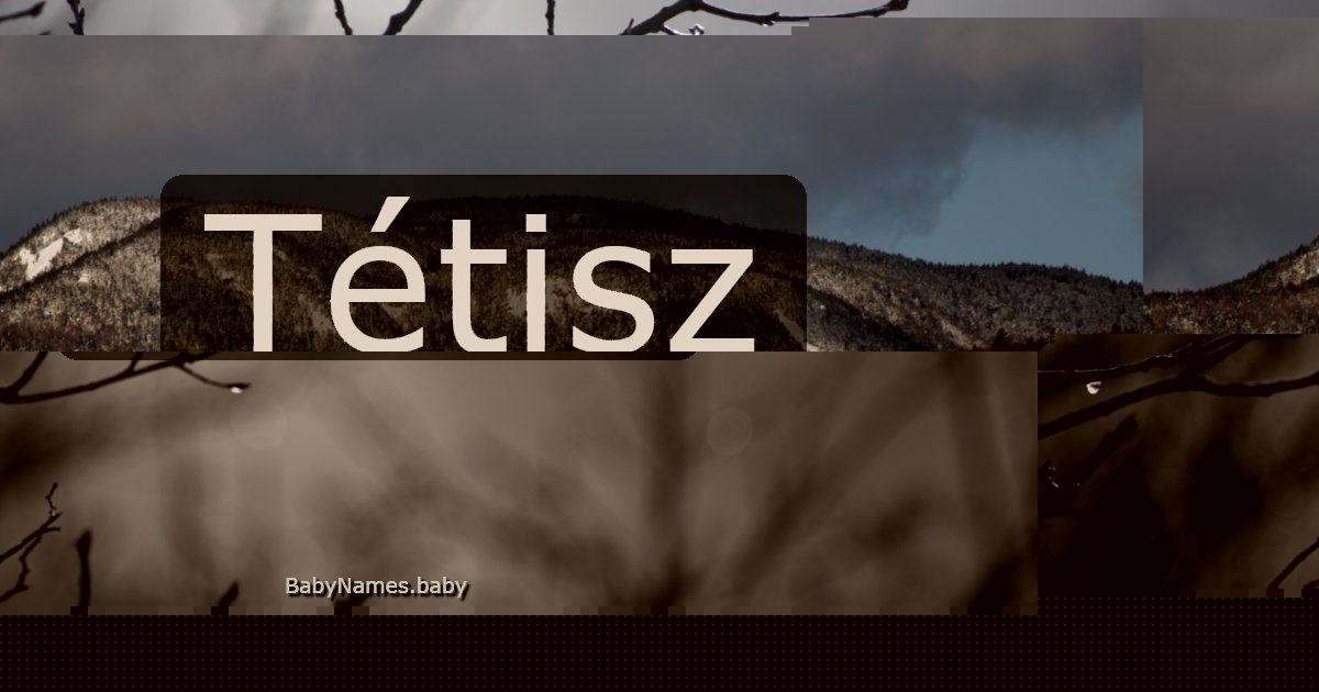 Tétisz