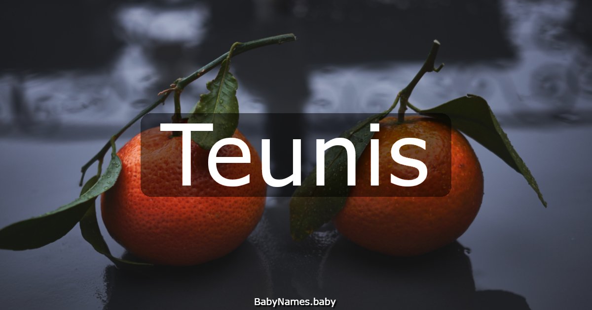Teunis